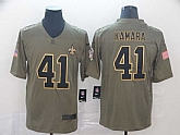 Nike Saints 41 Alvin Kamara Olive Salute To Service Limited Jersey,baseball caps,new era cap wholesale,wholesale hats